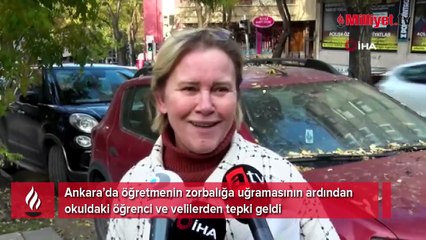 Ankara'da öğrencilerden öğretmene zorbalık! 'Çok saygısızca bir hareketti'