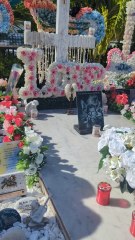La tombe de Johnny Hallyday