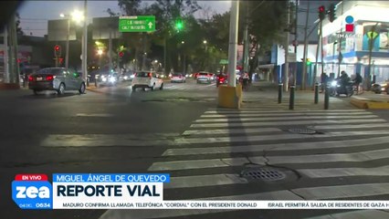 Reporte vial: Así luce esta mañana División del Norte