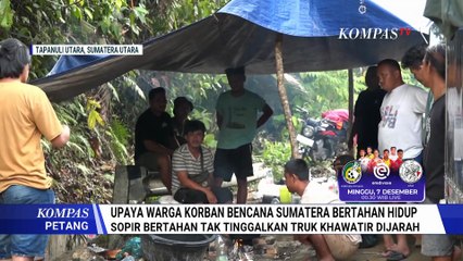 Banjir Sumatera: Sopir Bertahan 9 Hari di Tengah Jalan Tapanuli Utara, Khawatir Truk Dijarah