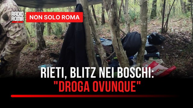 Rieti, blitz dei Carabinieri nei boschi, 11 arresti in un mese: Droga di ogni tipo, fenomeno enorme