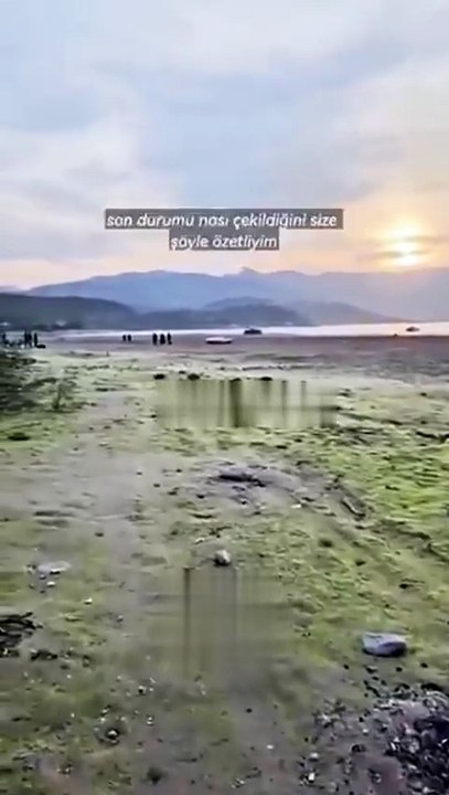 Sapanca Gölü kuruyor! Tekneler karada kaldı: Halk kuraklık krizi ile karşı karşıya