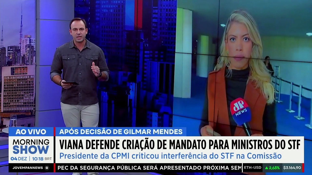 MANDATO para ministros do STF? Após DECISÃO de Gilmar Mendes, Carlos Viana CRITICA Supremo