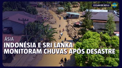 Alerta de chuvas: Indonésia e Sri Lanka se preparam após inundações