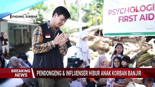 [LIVE] Ria Ricis dan Kak Ojan Temui dan Hibur Anak-Anak Korban Banjir-Longsor di Padang