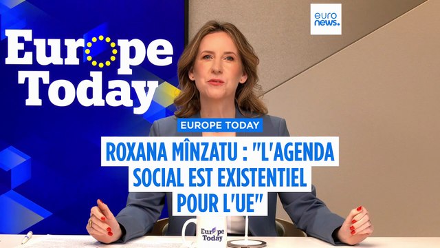 L'agenda social est existentiel pour l'UE, déclare la commissaire Mînzatu à Euronews