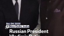Russian President Vladimir Putin Arrives in India