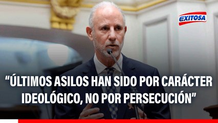 Javier González-Olaechea: "En los últimos años se han entregado asilos por carácter ideológico, no porque sean perseguidos políticos"