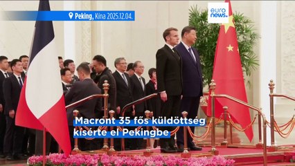 Macron Kína segítségét kérte az ukrajnai háború lezárásához