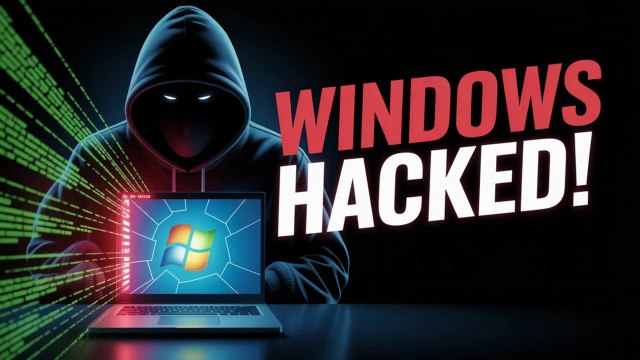 How a Windows OS Can Be Hacked: Real Attack Methods & Cybersecurity Tips #cybersecurity #hackers