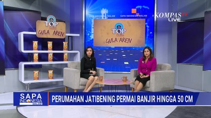 Kali Cakung Meluap, Perumahan Jatibening Permai Bekasi Terendam Banjir | SAPA MALAM