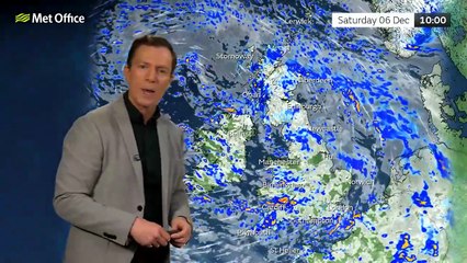 Weekend weather 04/12/2025 – Blustery and often wet