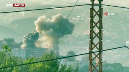 İşgalci İsrail ordusu, Lübnan'ın güneyine saldırı düzenledi