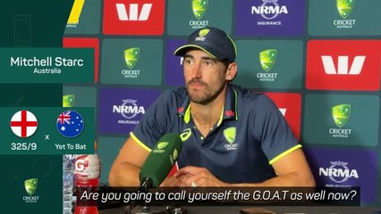 Starc rejects G.O.A.T status after breaking wicket record
