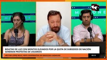 Boletas de luz con quita de subsidios de Nación generan protestas por parte de usuarios