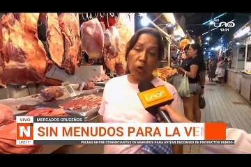 AMAS DE CASA PIDEN BAJAR EL PRECIO DEL MENUDO