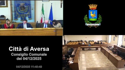 Aversa (CE) - Consiglio Comunale (04.12.25)