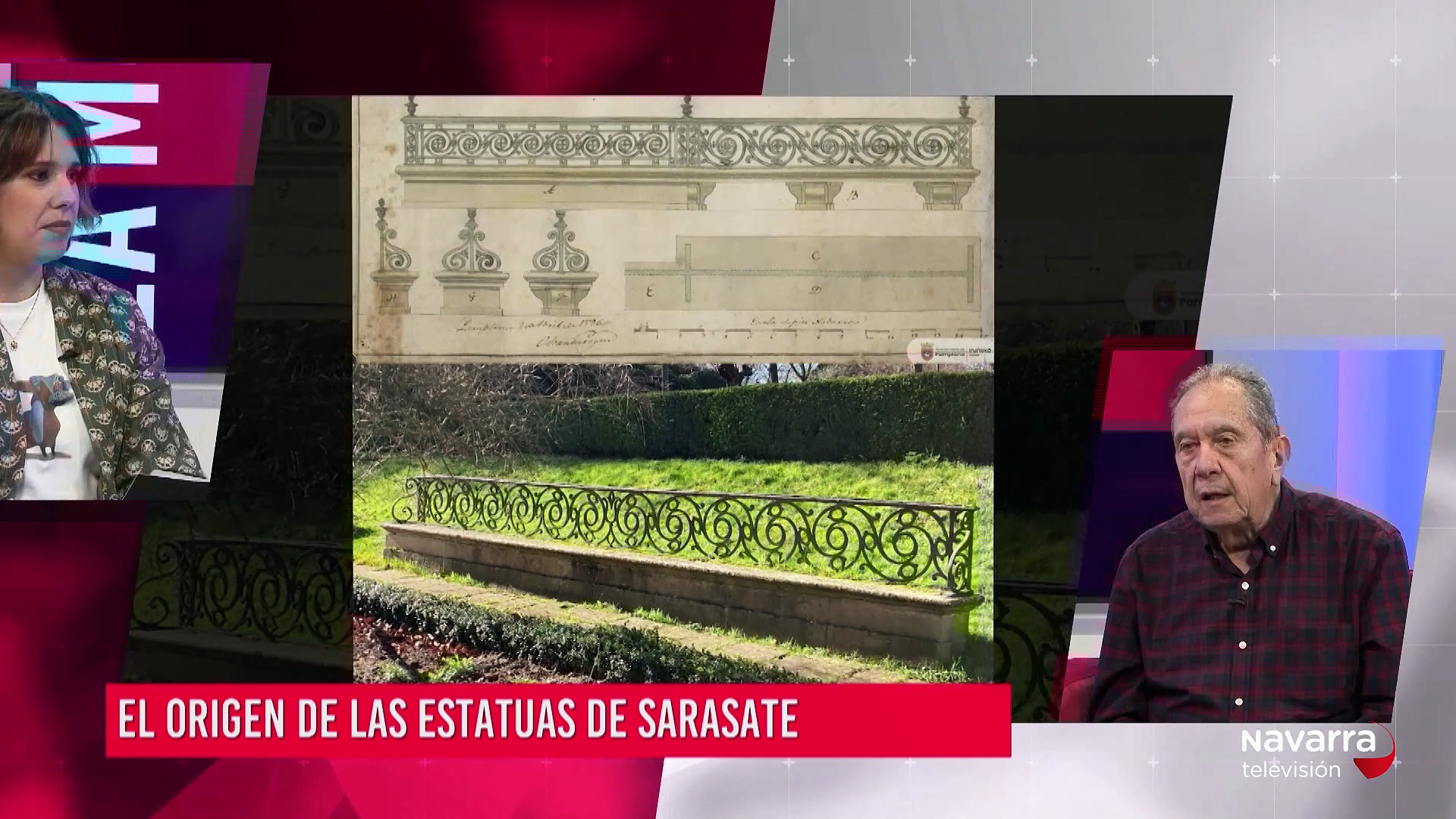 La Muga 4/12/2025 La historia de las estatuas del Paseo de Sarasate, Navarra Televisión estrena el documental 'Firmes en el Territorio II' y adoptamos a Odei, un cachorro sordo