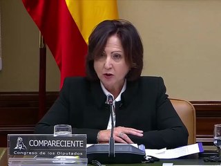 Teresa Peramato en la Comisión de Justicia