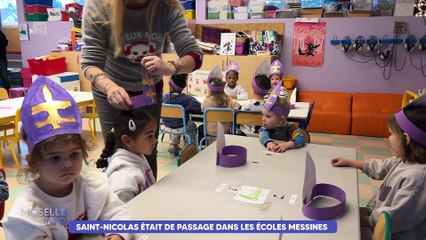 Saint-Nicolas a rendu visite aux écoliers messins