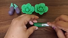 DIY How to make realistic miniature vegetables using polymer clay _ DIY Vegetables - PART 2