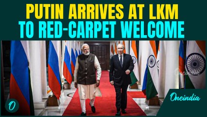 PM Modi Welcomes President Putin with Full Red-Carpet Honors at Official Residence | Putin in India