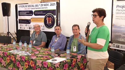 Fórum social da Baixada Santista