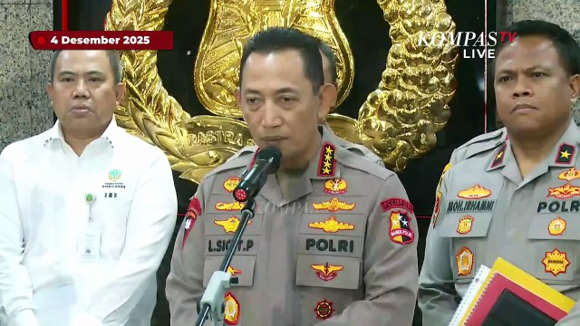 [FULL] Pernyataan Kapolri dan Menhut soal Usut Kayu Gelondongan saat Banjir di Sumatera