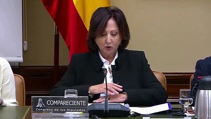 Teresa Peramato en la Comisión de Justicia