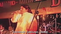 Sadhana Sargam & Udit Narayan live Singing | Mujhe neend aaye | Dil 90s