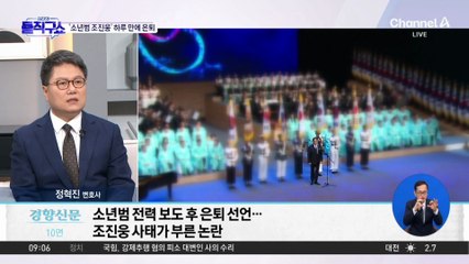 조진웅, ‘소년범’ 보도 하루 만에 전격 은퇴