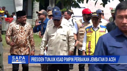 Percepatan Perbaikan Jembatan di Aceh, Prabowo: Akses BireuenTakengon Tersambung dalam 2 Minggu