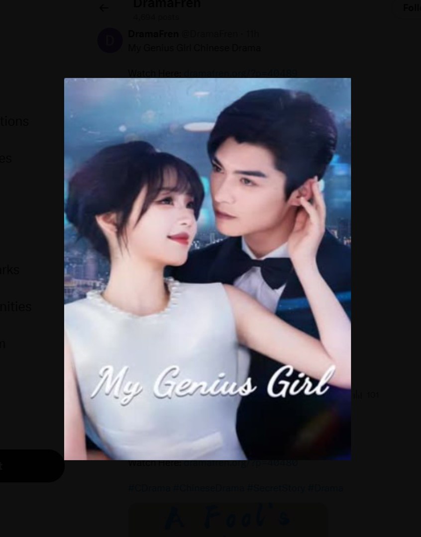 My Genius Girl Chinese Drama - English Sub