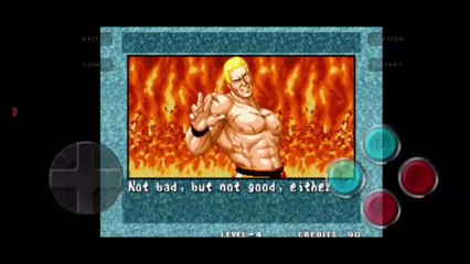 Fatal Fury 3 Terry Bogard vs Geese Howard Terry Bogard é derrotado por Geese Howard