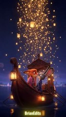 Nick and Judy’s Tangled Date, Zootopia Fan Animation #zootopia #zootopia2 #zootropolis #disney