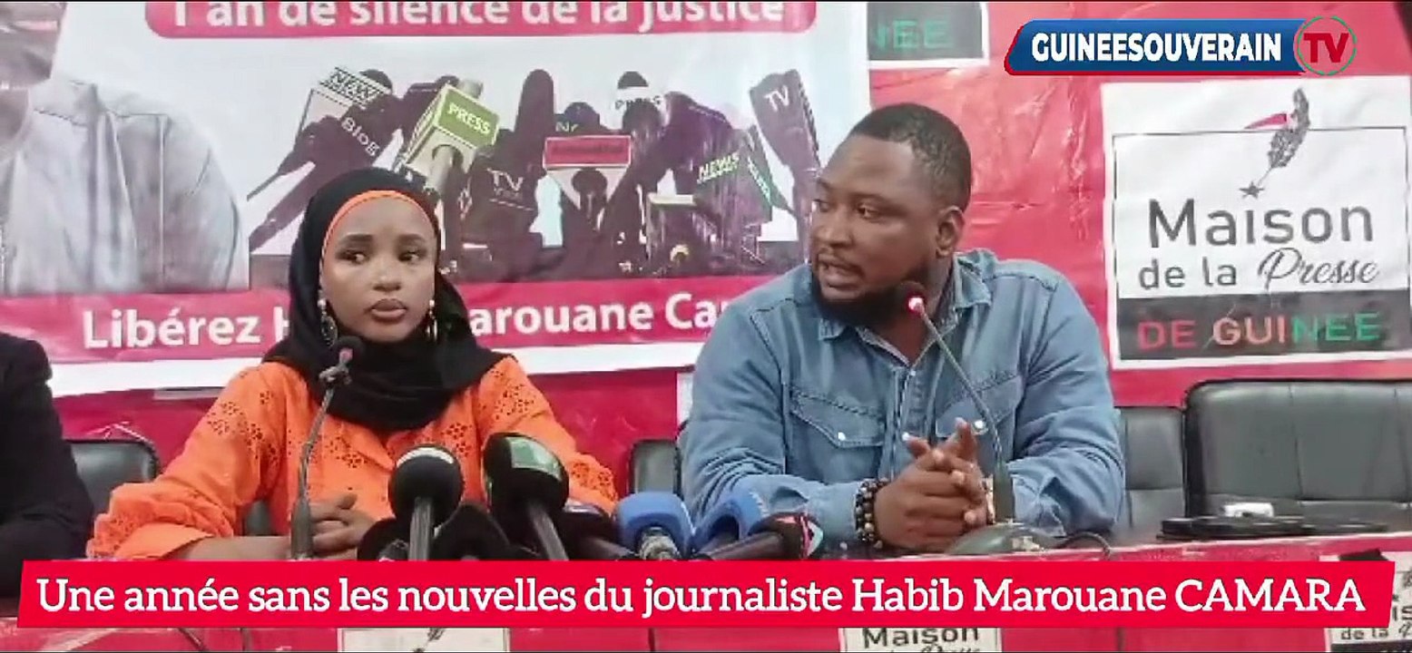 Une année sans les nouvelles du journaliste Habib Marouane CAMARA
