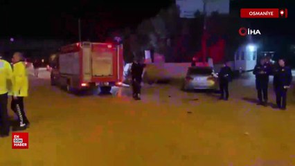 Osmaniye’de 3 araçlı zincirleme kaza