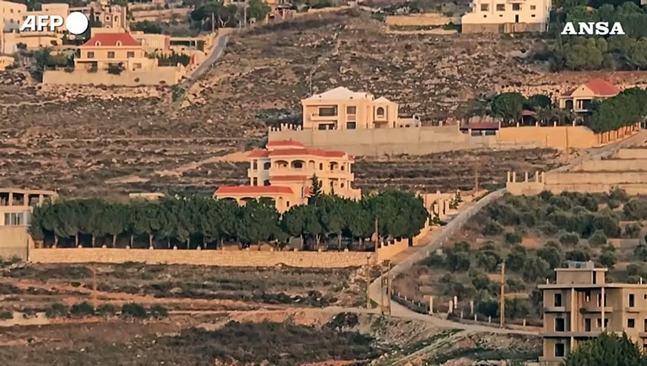 Libano, l'attacco israeliano a un edificio nella parte sud del Paese