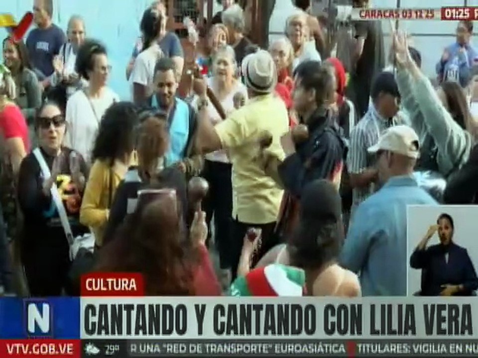 Caracas | Habitantes de pquia. Sucre disfrutaron del concierto "Cantando y Cantando con Lilia Vera"