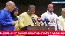 Un dernier hommage rendu au syndicaliste Abdoulaye SOW