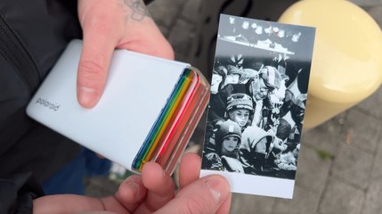 À Metz, Sacha collecte les sourires et les rencontres en photo