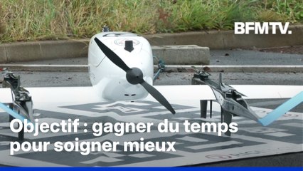 Nord: des drones pour livrer des prélèvements entre deux hôpitaux