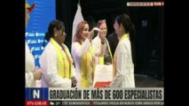 Caracas | Más de 600 especialistas celebran su graduación en el Instituto Venezolano de Seguros Sociales.