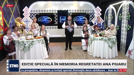 Gheorghita Nicolae - Prin telefon emisiune in memorian Ana Piuaru (Seara romaneasca - ETNO TV - 10.11.2025)