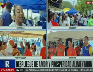 Caracas | Despliegue de Feria del Campo Soberano con alimentos a precios solidarios en la Cota 905