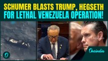 VIDEO: Chuck Schumer BLASTS Trump, Hegseth For KILLING Venezuela Drug Boat Survivors DELIBERATELY