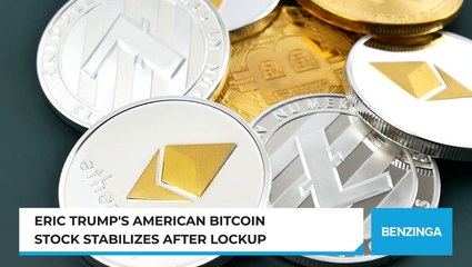Eric Trump's American Bitcoin Stock Stabilizes After Lockup