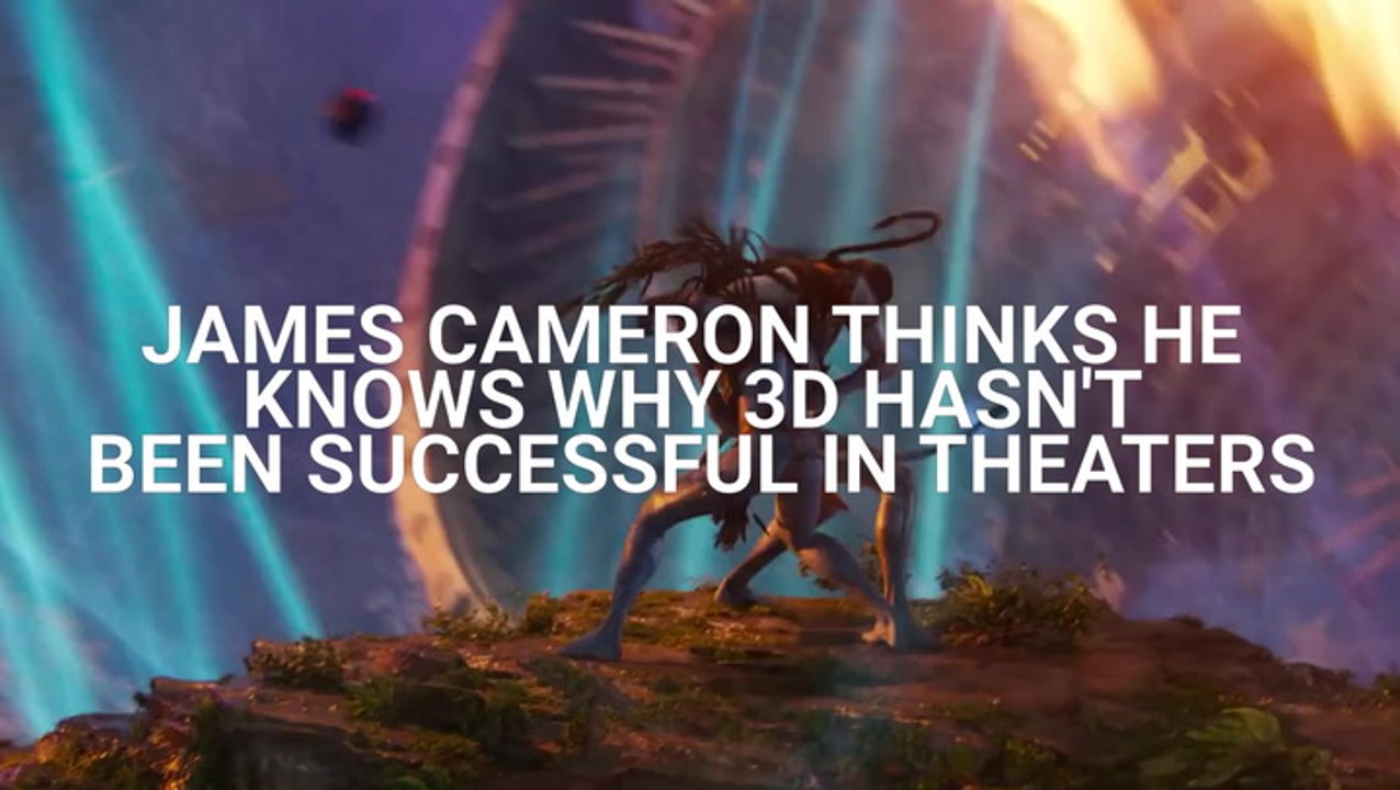 James Cameron Thinks He Knows Why 3D Hasn't Been Successful In Theaters, And I Think He's Onto Something