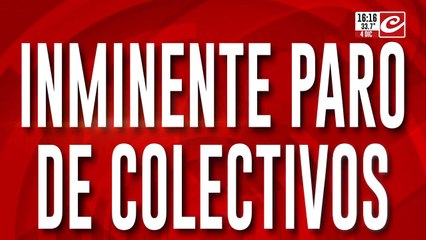 Inminente paro de colectivos: ¿Cómo vas a trabajar mañana en medio de la ola de calor?