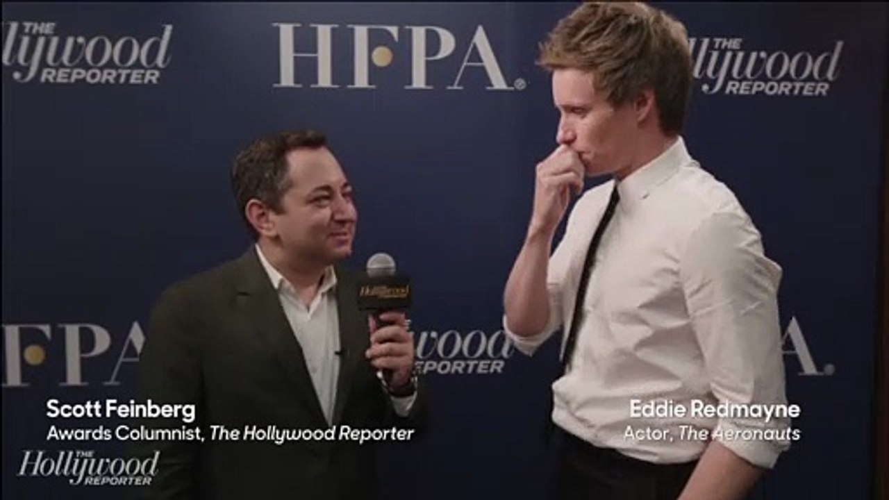 Eddie Redmayne on Returning to TIFF with Felicity Jones for 'The Aeronauts': "It's Phenomenal"